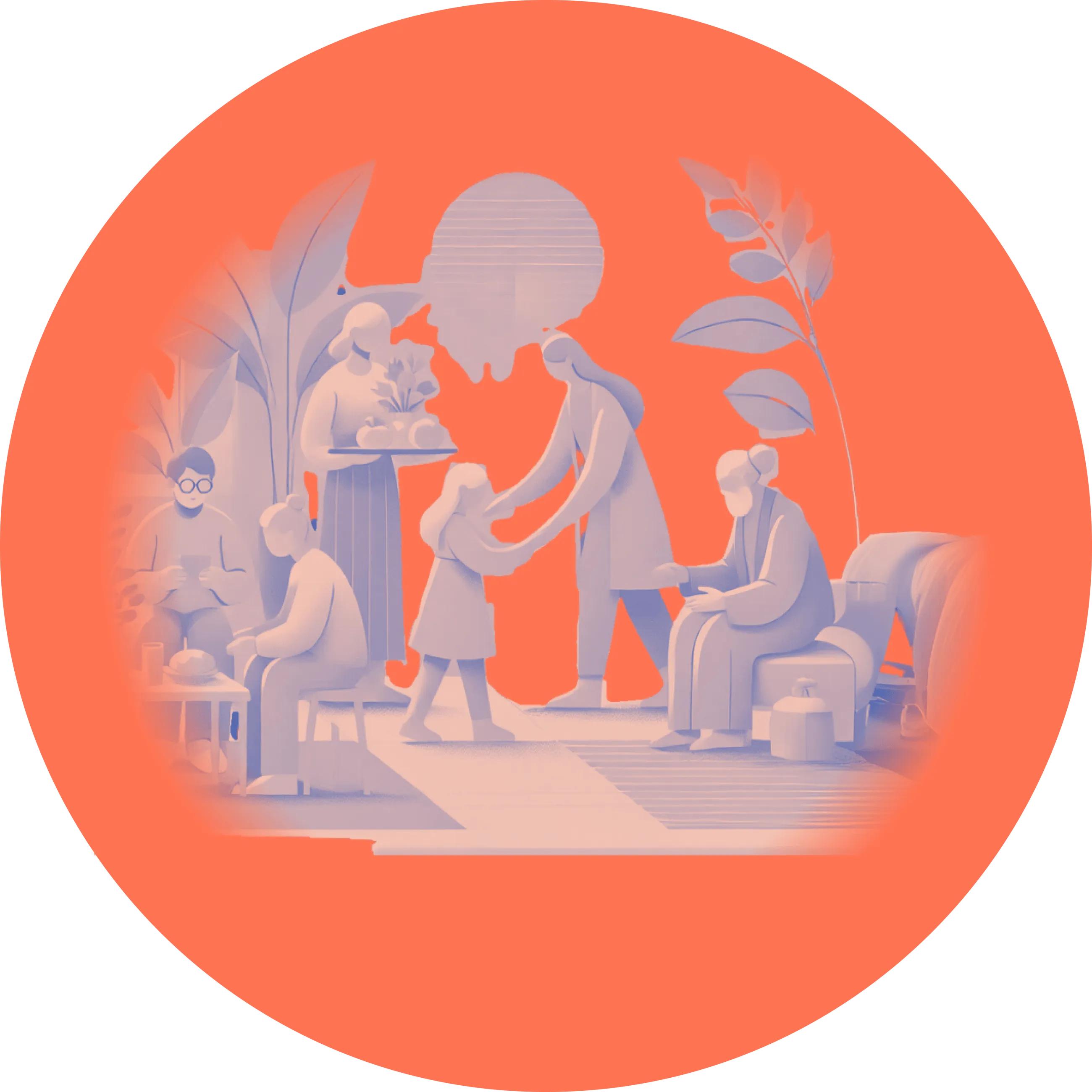 Complex Caregiving Illustration